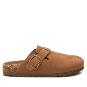 NEW XTI women's refresh suede clog in camel